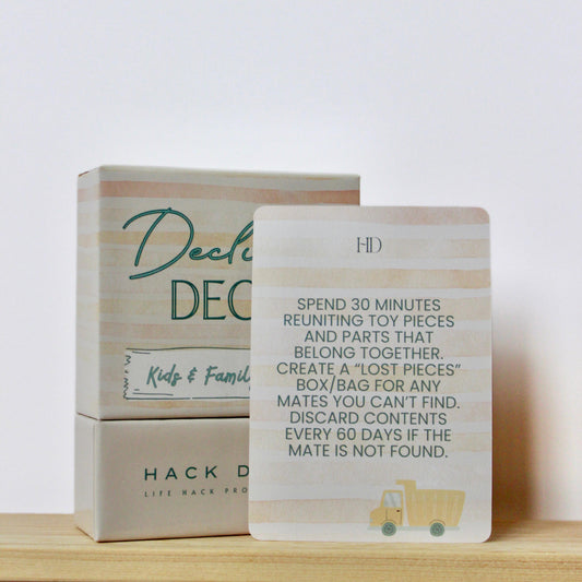 Declutter Deck® - Kids and Family Edition