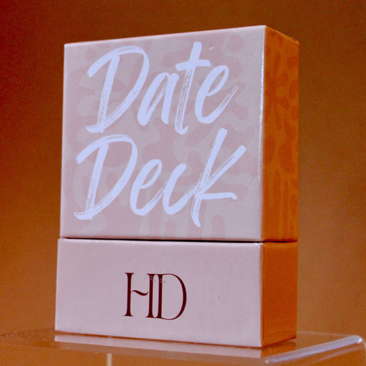 Date Deck close up with logo