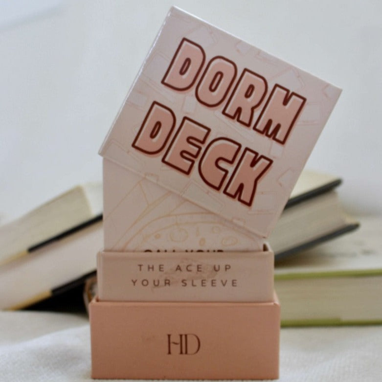 dorm life mental health and wellness prompt cards