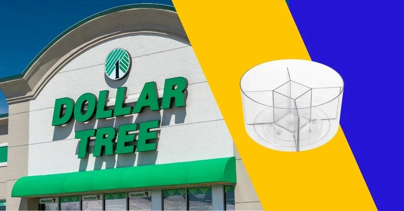FinanceBuzz article featuring 10 Dollar Tree organizing finds experts use to declutter their homes