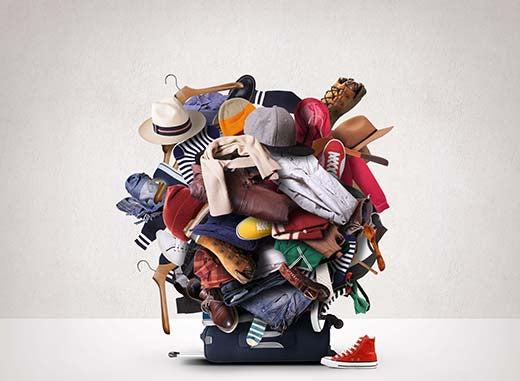 Pile of colorful toys and clutter ADHD organization tips