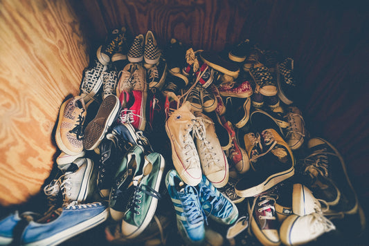 Declutter your shoes and downsize tips