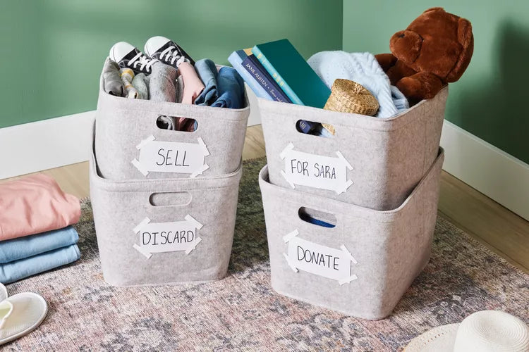 We Asked Pro Organizers How to Declutter Things You're Keeping 'Just in Case'—and We're Taking Notes | The Spruce |