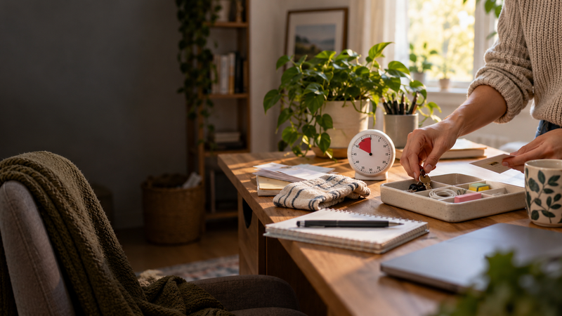 Hack Decks article about ADHD and decluttering, including why getting organized can feel difficult and practical strategies that may help