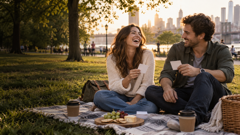  Hack Decks article featuring fun date ideas for couples who want to spend less time planning and more time together