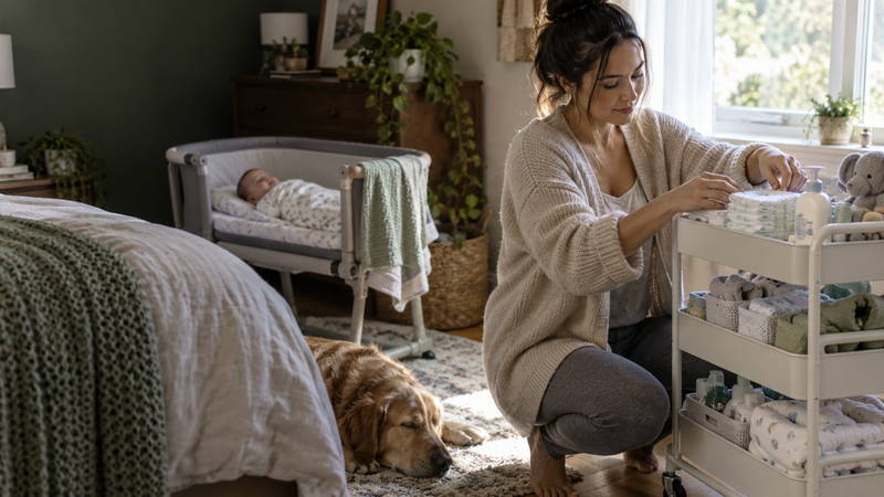 Hack Decks article about practical life hacks for new moms and how New Mama Deck provides simple prompts for everyday life with a new baby