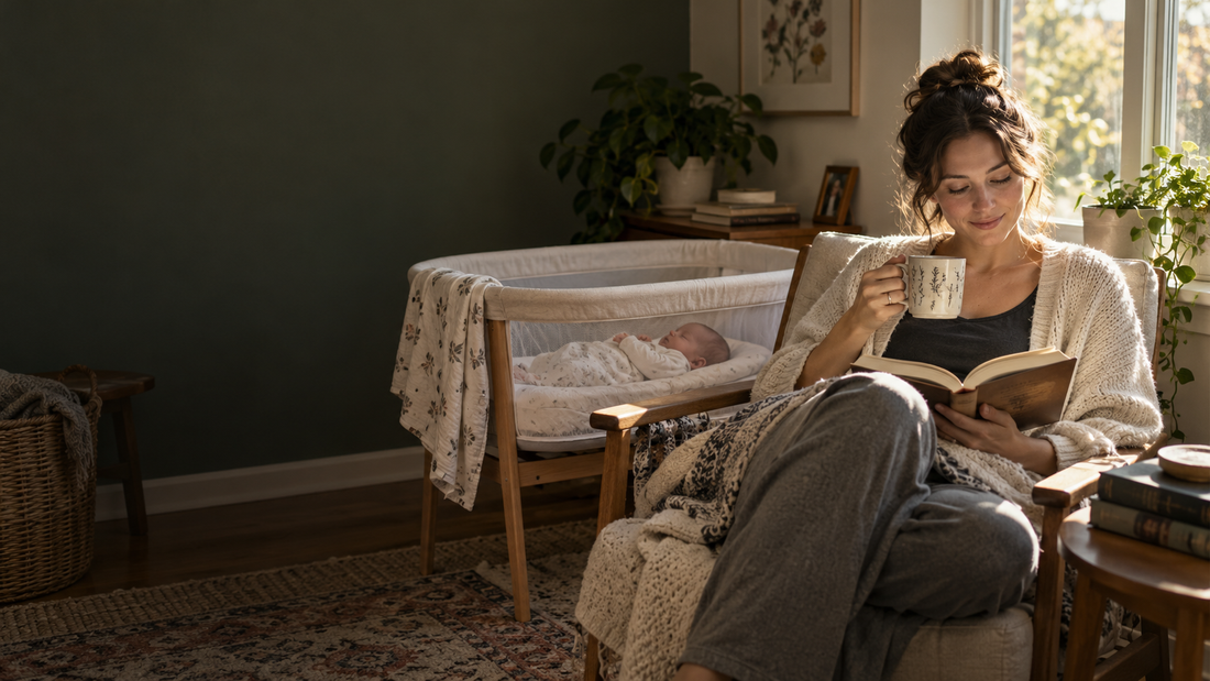 Hack Decks article about self-care for new moms and practical ways to make time for rest, support, and personal needs
