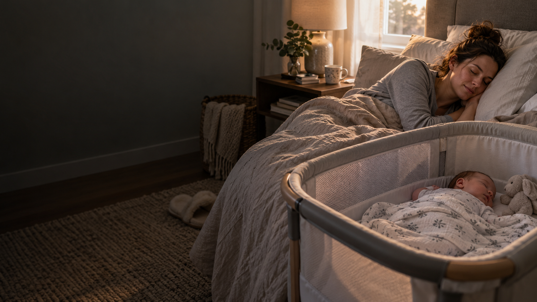 Hack Decks article featuring practical sleep tips for tired moms to improve rest and make nighttime more manageable