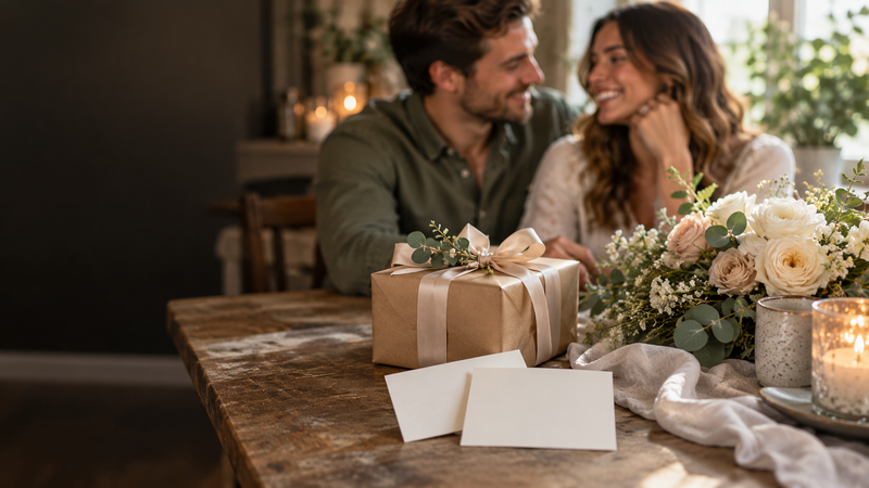 Hack Decks article featuring Date Deck as a memorable wedding shower gift idea for couples who want easy, creative ways to spend time together