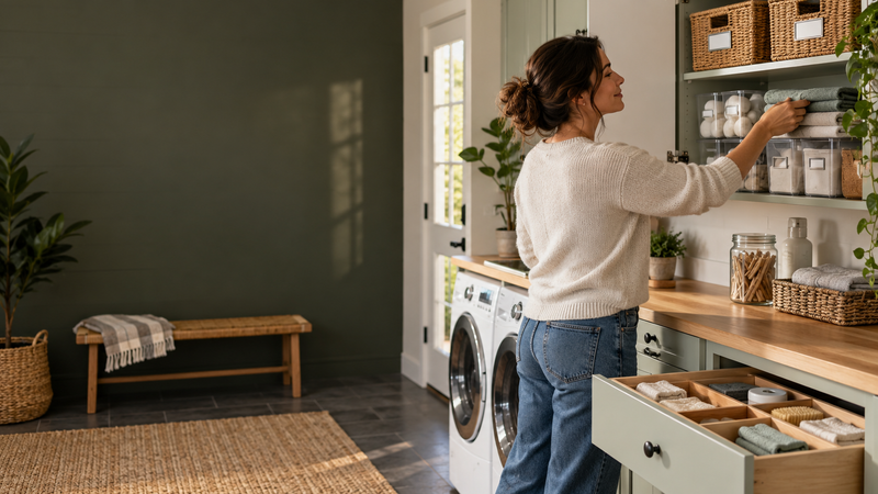 Hack Decks article featuring new decluttering products and practical organizing tips for creating a more organized home