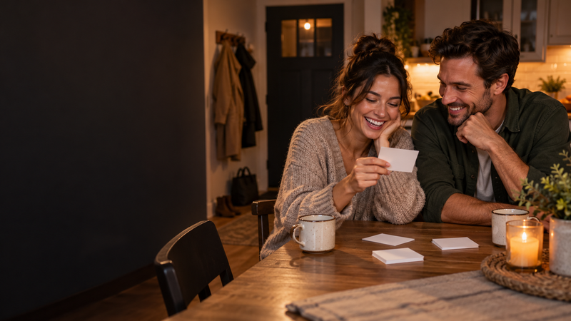 Hack Decks article featuring spontaneous Date Deck date night ideas for couples who want easy, fun ways to connect without extra planning