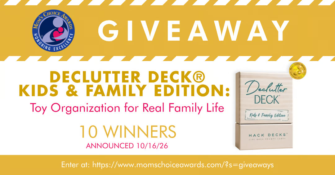 Giveaway: Declutter Deck® Kids & Family Edition | Momschoiceawards
