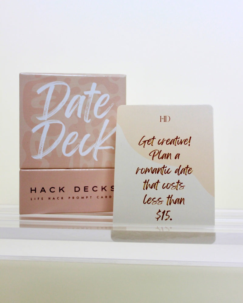 Hack Deck product with 'Date Deck' text on a white background