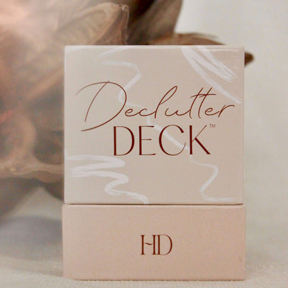 declutter deck decluttering and organizing prompts
