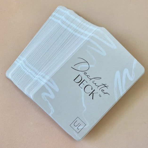 declutter deck home decluttering and organizing card deck