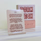 Dorm Deck cards with instructions on a white background